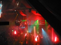 Dome sign over the stage